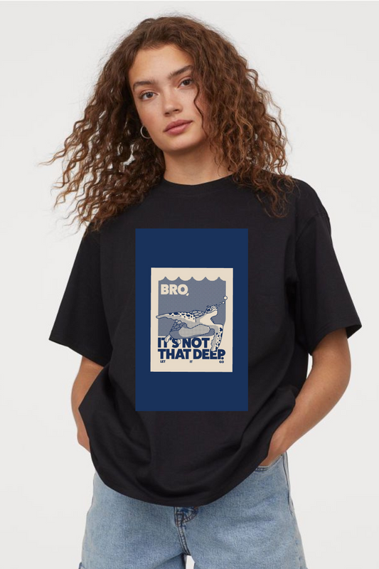 Deep Water Turtle Inspired Tshirt
