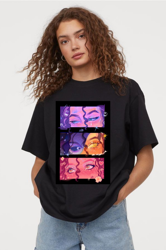 COLOURED EYES INSPIRED TSHIRTS
