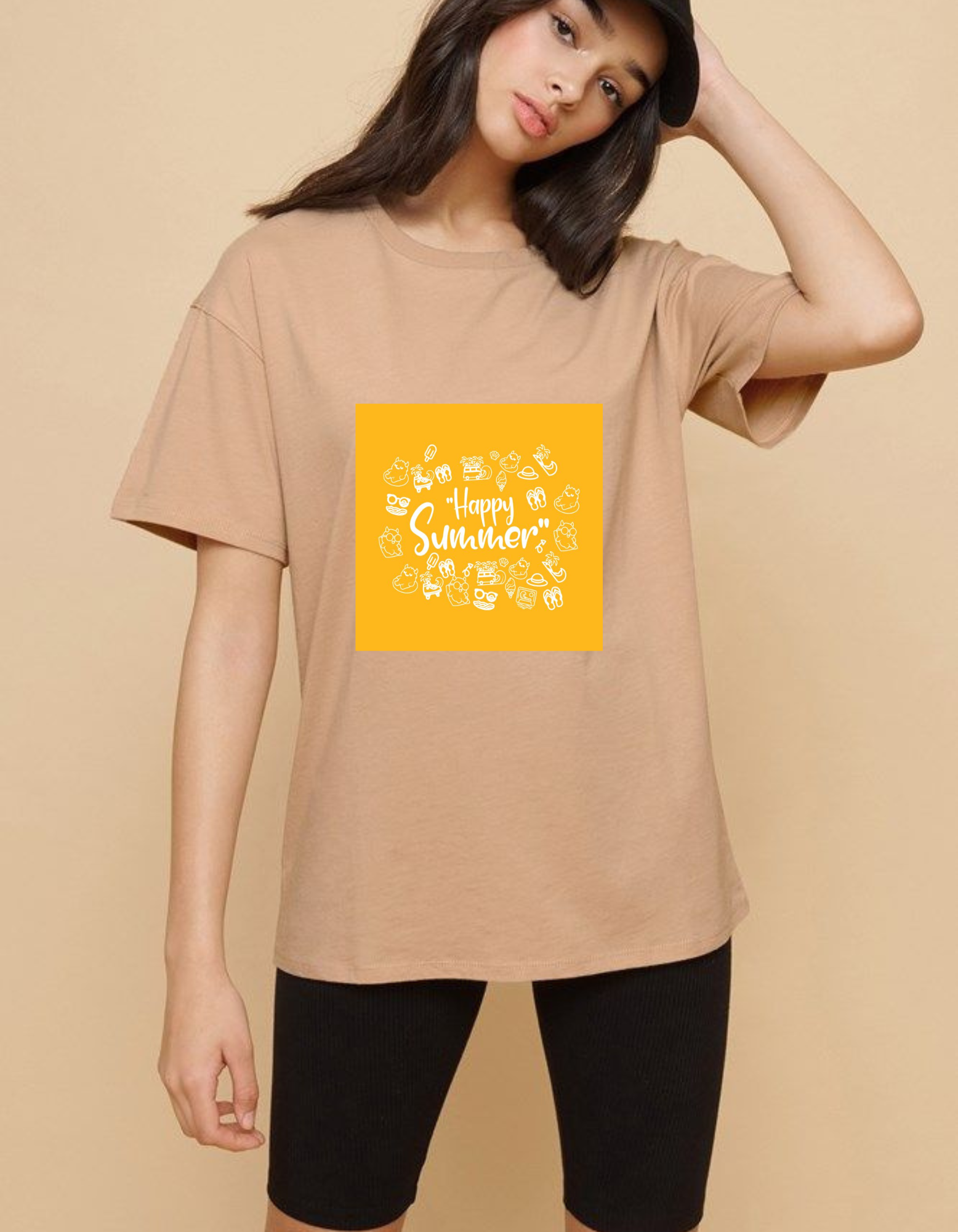 Happy Summer Printed